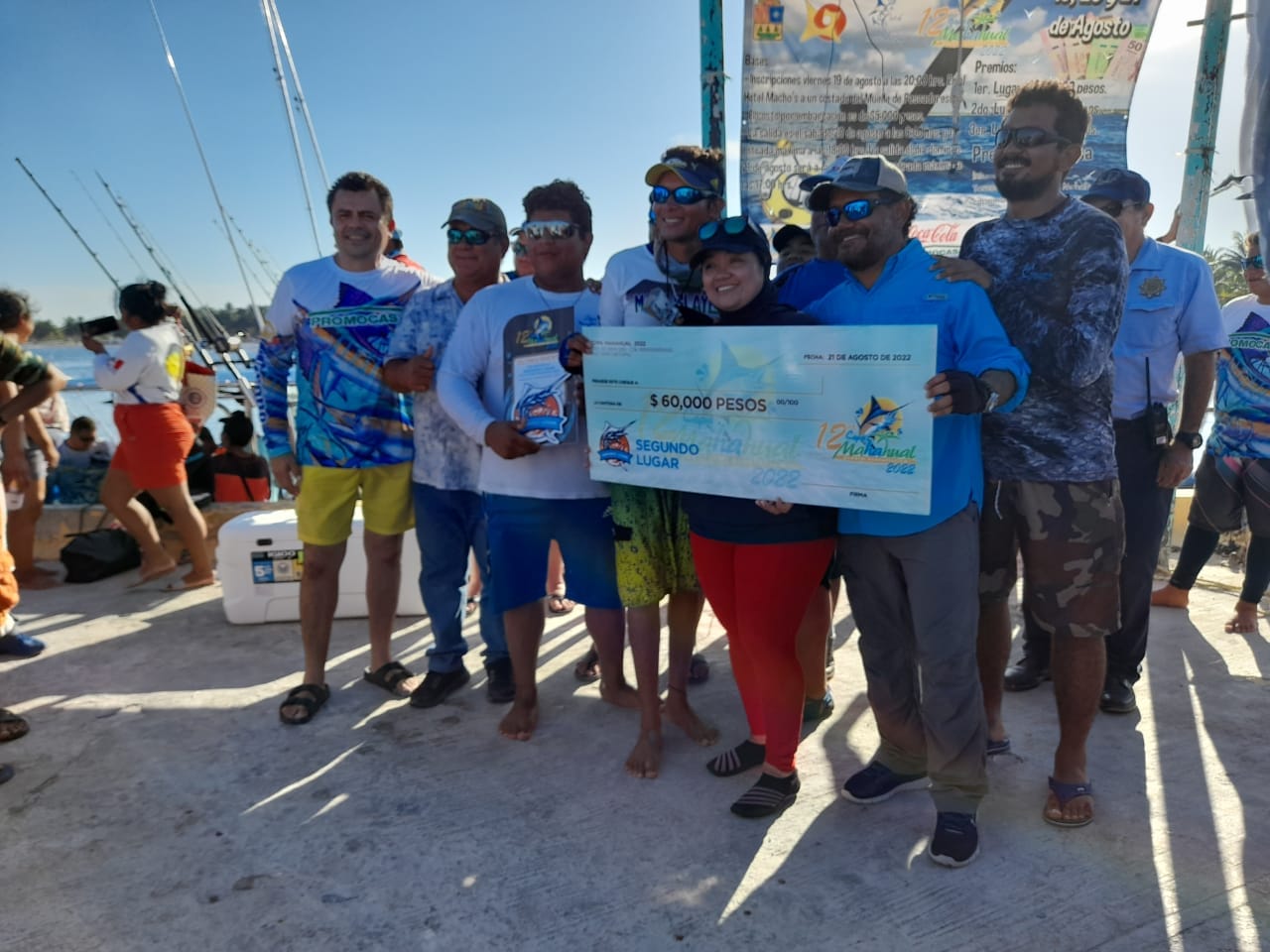 San Pedro fishing team Mad Spread wins the XII edition of the Copa