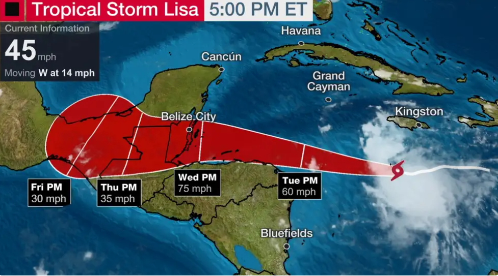 San Pedro prepares for potential Hurricane Lisa - The San Pedro Sun