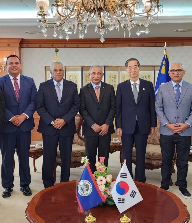 Belize Delegation Meets With Prime Minister Of South Korea - The San ...