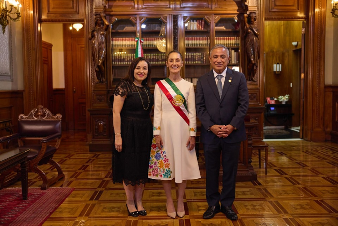 Prime Minister Briceno attends inauguration of the first female