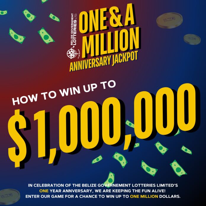 43 Belize Government Lotteries Announces One & A Million Anniversary Jackpot