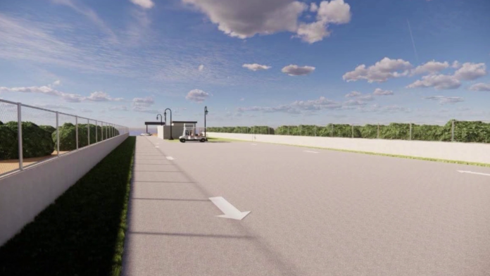 01 proposed fuel station in north Caye Caulker