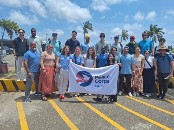 New Peace Corps Trainees Arrive in Belize for YES Project