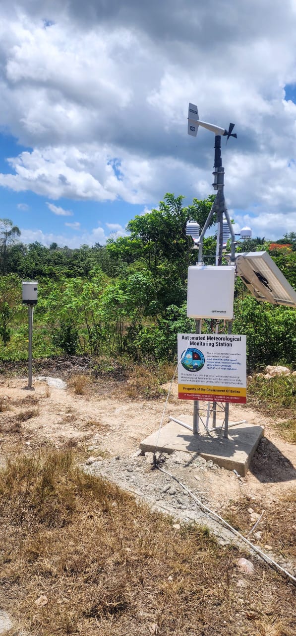 Resilient Rural Belize Weather Station Installation 4