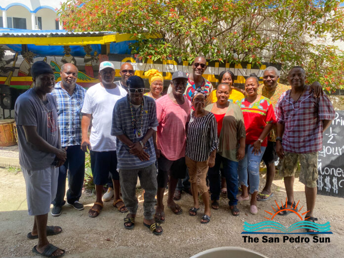 The National Garifuna Council Meets with San Pedro Branch-3
